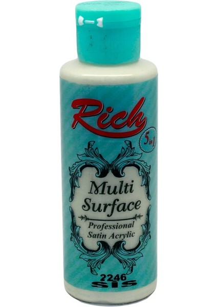 Rich Akrilik Boya Multi Surface 120 cc Sis 2246