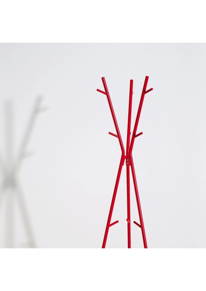 Ekrar Ayaklı Askılık Parlak Kırmızı 169 cm modelleri