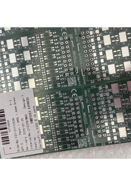52718646 Pcb Elektronik Devre Kartı 105X70MM 40 Adet fırsatları