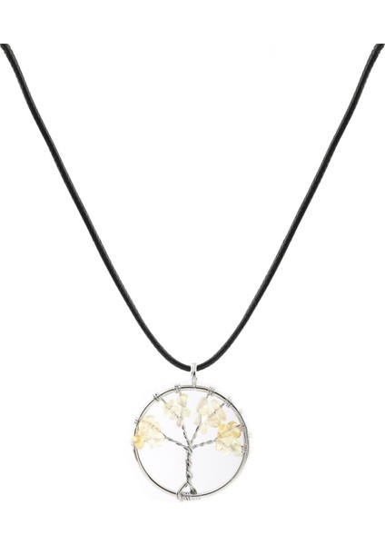 Doğal Taş Kolye 45CM