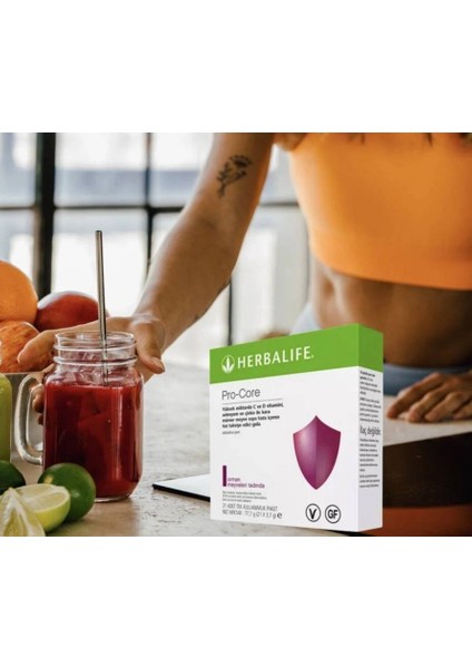 Pro-Core Yüksek Miktarda C ve D Vitamini,çinko ve Selenyum Içeren Toz Takviye Edici Gıda fiyatları