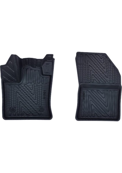 Dacia Dokker Panelvan 2012 ve Sonrası Araca Özel Premium 4d Havuzlu Paspas Takımı