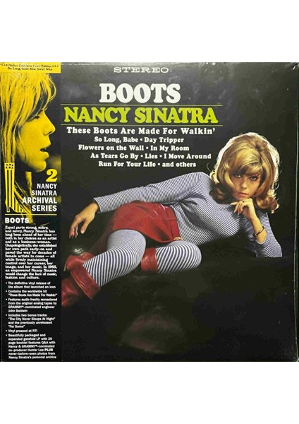Nancy Sinatra These Boots Are Made For Lp Plak