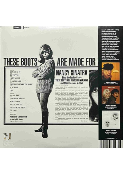 Nancy Sinatra These Boots Are Made For Lp Plak fiyatları