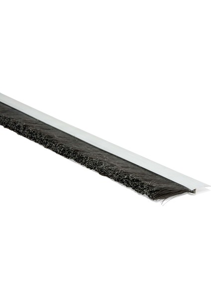 Kapı Altı Fırça Alüminyum 100 cm H Tipi 3cm Kıl Boyu
