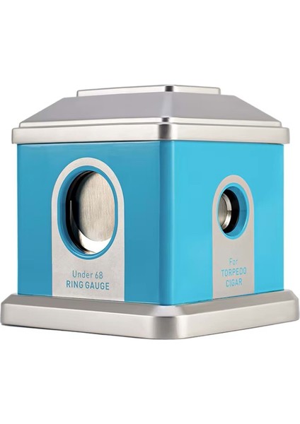 Firebırd Destkop Sky Blue-Grey Masa Tipi Puro Makası 4 Farklı Kesici Bölmeli JF-J73-2 Grey