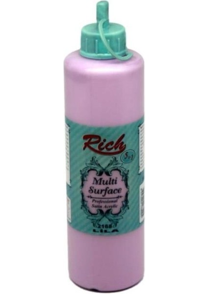 Rich Akrilik Boya Multi Surface 500 cc Lila 500-2168