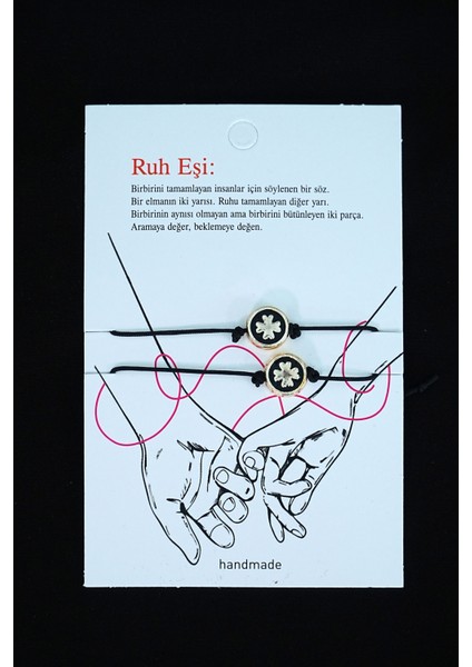 Ruh Eşi Yonca Bileklik Arkadaş Şans Bilekliği