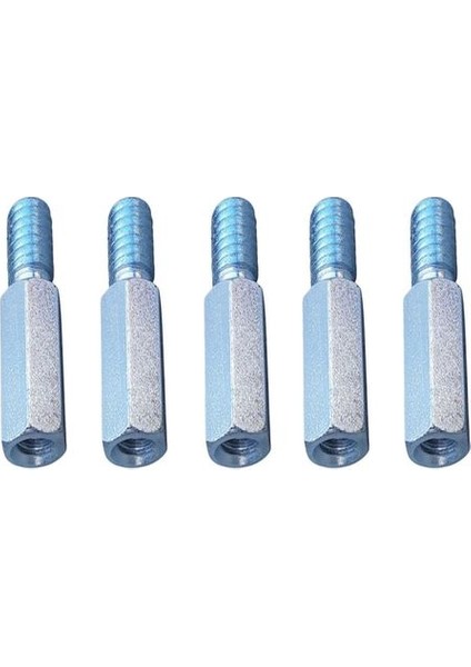 Ayna Somunu Iç 10 mm Sağ / Dış 10 mm Sol Diş 5 Adet Erpilsan Elektronik