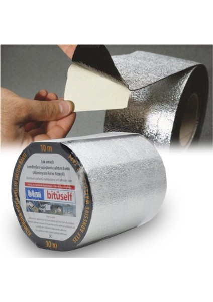 Simself Alüminyum Kaplı Oto Ses Yalıtım Bantı 60CM x 10MT