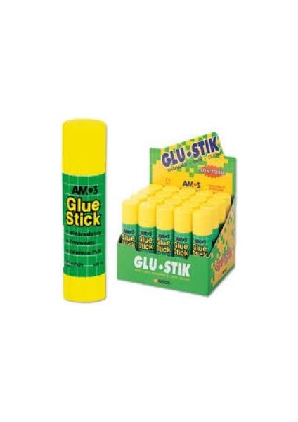Amos Stick Yapıştırıcı Beyaz 22 gr Gsw8-20-Pkt