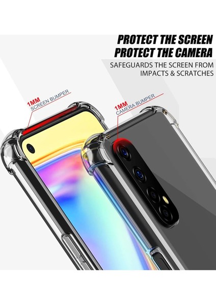 Realme 7 Kılıf Olex Tpu Silikon - Şeffaf modelleri