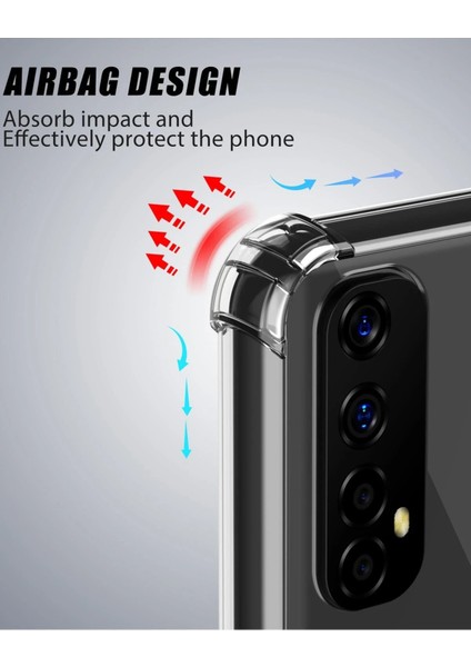 Realme 7 Kılıf Olex Tpu Silikon - Şeffaf indirimleri