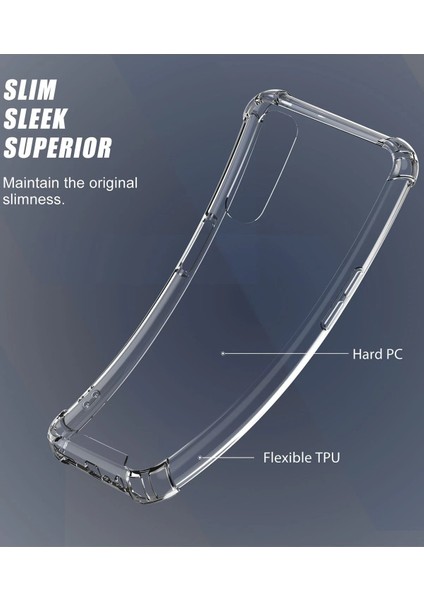 Realme 7 Kılıf Olex Tpu Silikon - Şeffaf