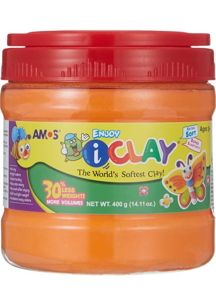 IC400BK-OR Proje Hamuru I-Clay 400 Gr, Turuncu