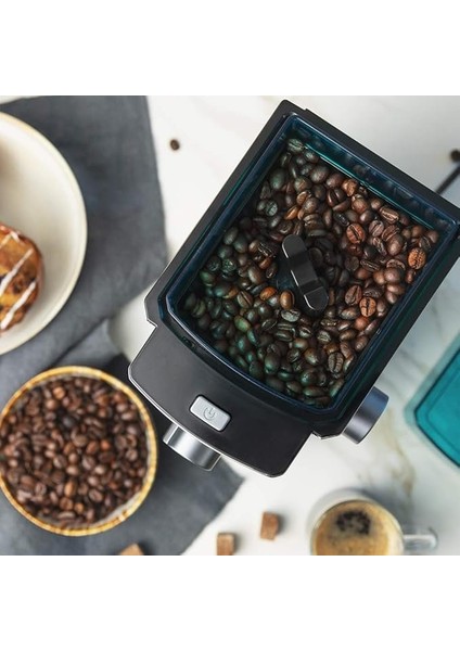 Elektrikli Kahve Değirmeni Steelmill 2000 Ayarlama. Paslanmaz Çelik, Düz Öğütme Dişleri, 17 Kademeli, 250 gr Kapasite, 2-12 Fincan indirimleri