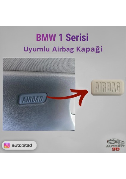 Bmw 1 Serisi Uyumlu Airbag Kapak
