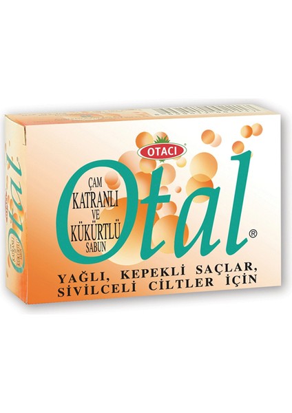 Otacı Sabun Kükürtlü Katranlı 80 gr