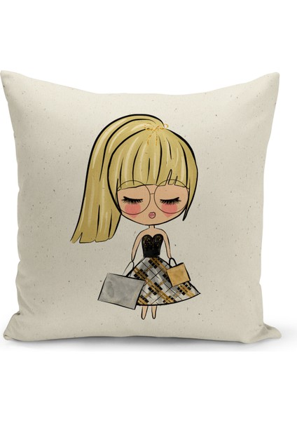 Çocuk Bebek Odası Dijital Baskılı Kırlent Kılıfı