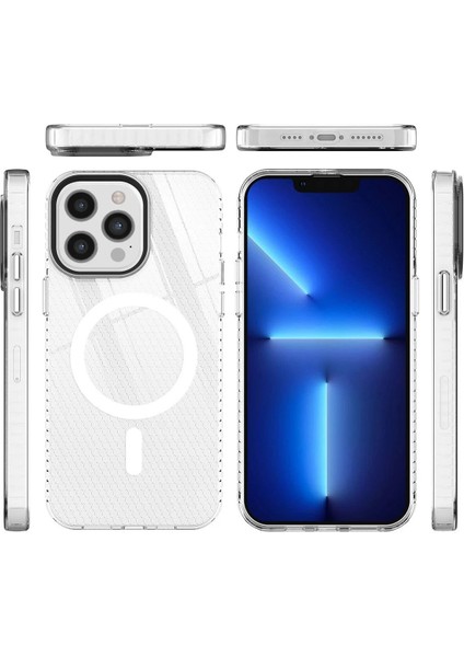 iPhone 12 Pro Max Kılıf Beta Magneticsafe Silikon - Şeffaf modelleri