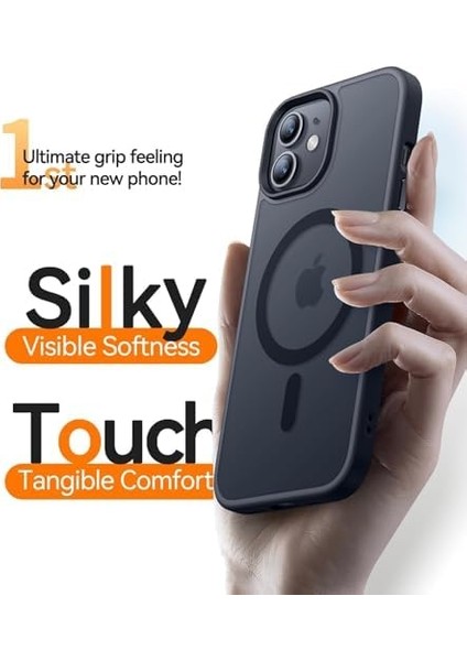 Için Kılıf Kamera Korumalı Şarj Özellikli Mat Şeffaf Renkli Kılıf (11 Siyah) fiyatları