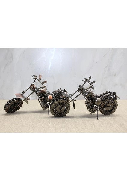 Metal Bilyeli Motor Orta Boy ALK4328 ( Lisinya )