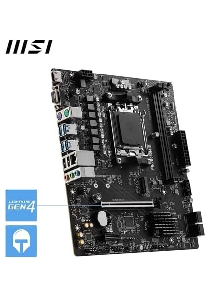 Msı MB Pro B650M-B Am5 Ddr5 6800MHZ(OC) HDMI VGA M.2 Usb3.2 2.5g Lan Matx modelleri