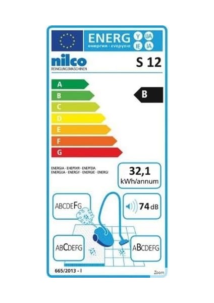 S 12 Kuru Vakum Süpürgesi modelleri