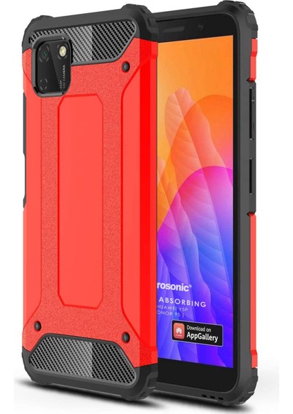 Y5P Kılıf Rugged Armor Kırmızı