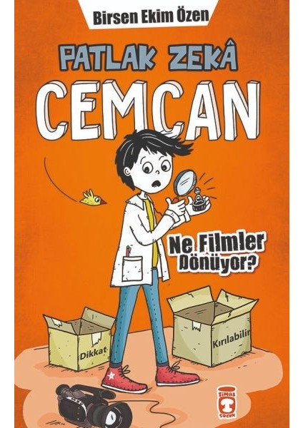 Patlak Zeka Cemcan - Ne Filmler Dönüyor (Fleksi Cilt)