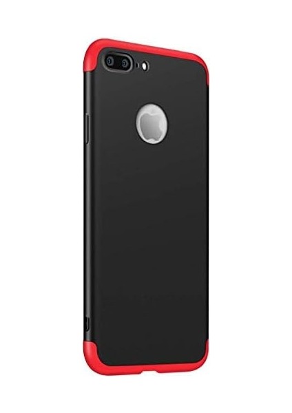 8 Plus Için Kılıf Double Dip 360 Protective Siyah Kırmızı [ 8 Plus ile Uyumlu Kılıf - Kırmızı] modelleri