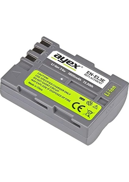EN-EL3E Batarya D300, D300S, D700, D200, D100 Ile Uyumlu fiyatları