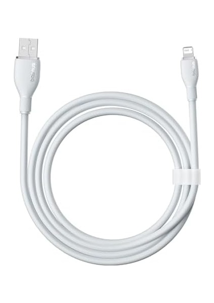 Pudding Hızlı Şarj Özellikli Kablo 2.4A, 1.2 Metre, Beyaz modelleri