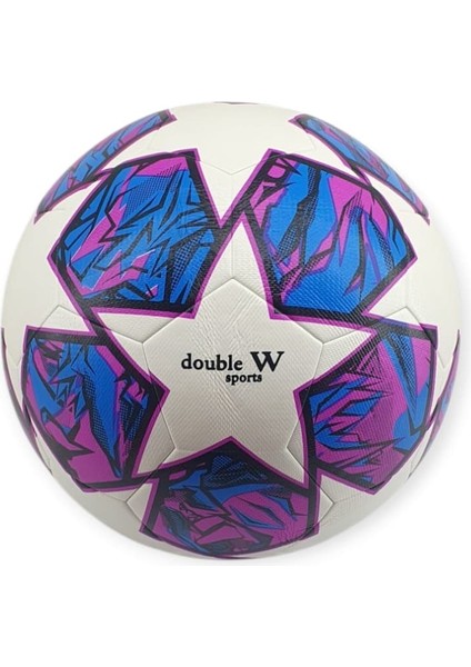 Futbol Topu Mikro Dikişli 420 gr No:5 - FB-710-MOR (Lisinya)