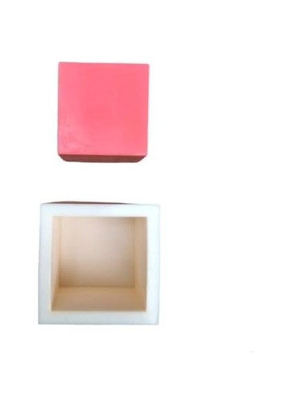 Concept Küp 2d Mum Kalıbı 4X4X4 (Silikon) modelleri