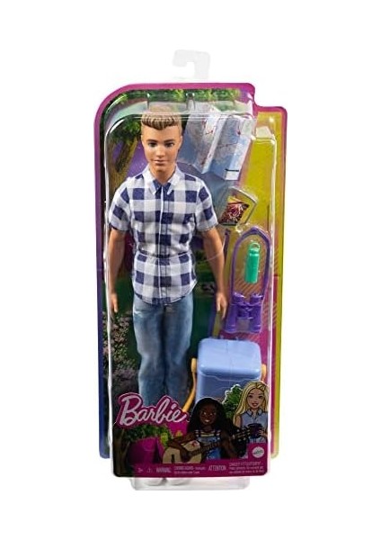 Ken Kampa Gidiyor Oyun Seti Ken ve Aksesuarları, 3 Yaş ve Üzeri Için Oyuncak HHR66 modelleri