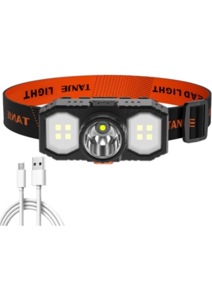 P-200 Şarjlı Süper Kafa Feneri ( Lisinya )