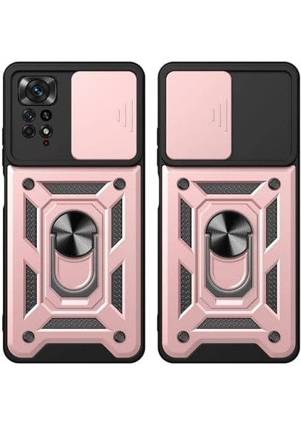 11 Pro 4g Uyumlu Kamera Korumalı Sürgülü Yüzüklü Standlı Tank Kılıf (Siyah) fiyatları