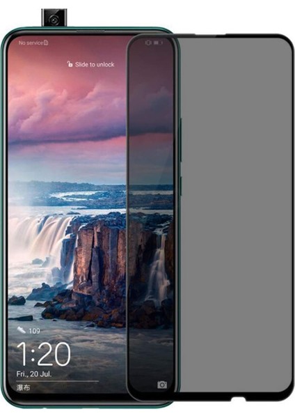 P Smart Z Privacy 5d Gizlilik Filtreli Cam Ekran Koruyucu Siyah