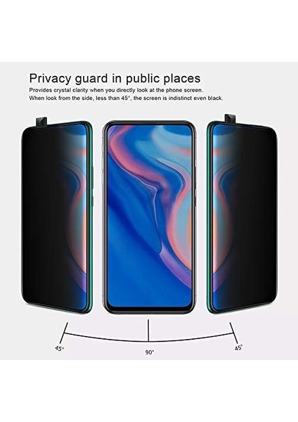 P Smart Z Privacy 5d Gizlilik Filtreli Cam Ekran Koruyucu Siyah fiyatları
