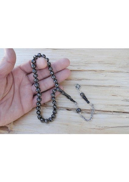 Oltu Taşı Küre Karpuz Baklava Bilek Boy Işlemeli Tespih modelleri