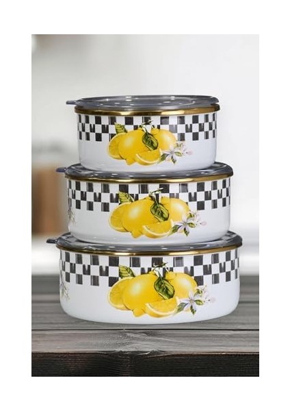 Lemon Üçlü Saklama Seti fiyatları