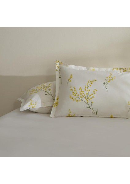 2&apos;li Yastık Kılıfı Sarı