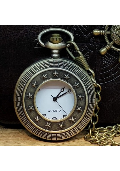 Metal Köstekli Cep Saati ( Lisinya )