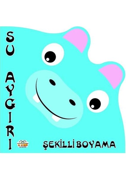 Şekilli Boyama Su Aygırı