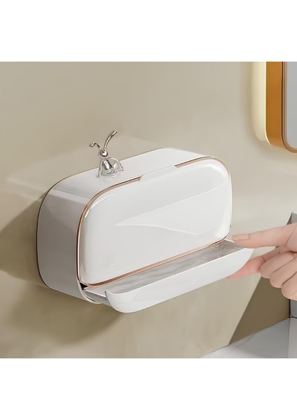 Kapaklı ve Drenaj Bölmeli Duvara Monte Sabunluk modelleri