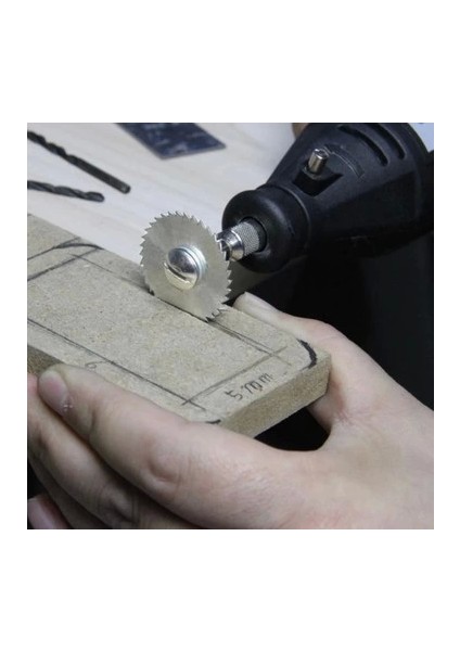 Metal 6 Parça Mini Matkap Ucu Ahşap Kesme Yuvarlak Çelik Bıçak Disk Testere Seti Kiti ( Lisinya ) fiyatları