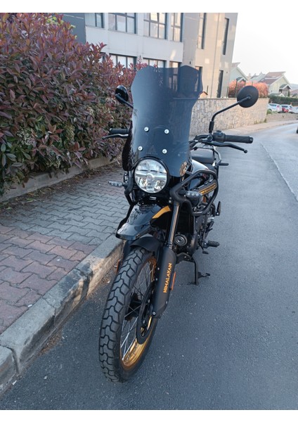 Royal Enfield Himalayan Tur Camı 55CM Şeffaf, Veya Füme fiyatları