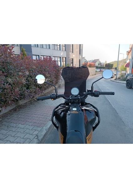 Royal Enfield Himalayan Tur Camı 55CM Şeffaf, Veya Füme fırsatları