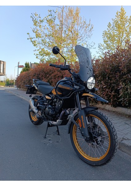 Royal Enfield Himalayan Tur Camı 55CM Şeffaf, Veya Füme indirimleri